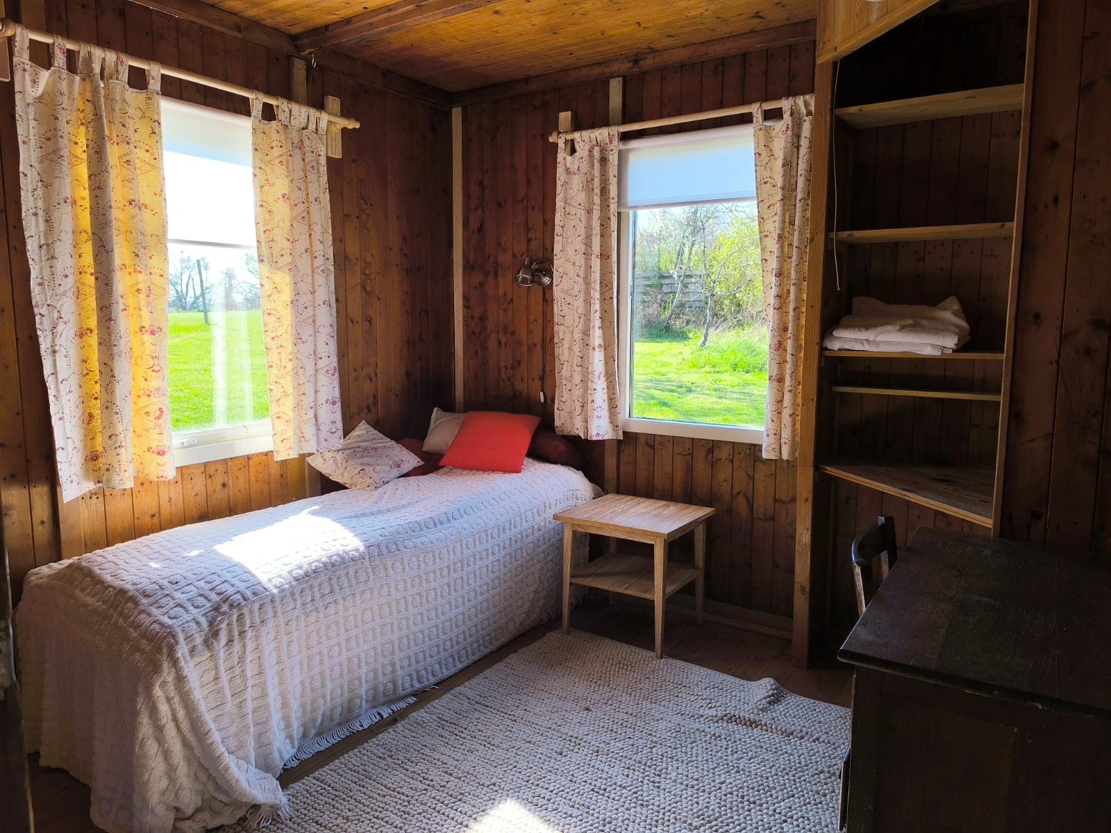 Intérieur chaleureux de la Maison en Bois